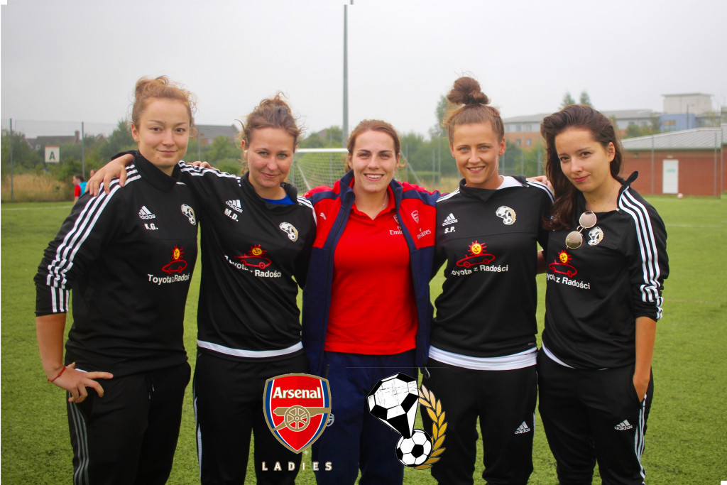 współpraca diamonds academy z arsenal ladies