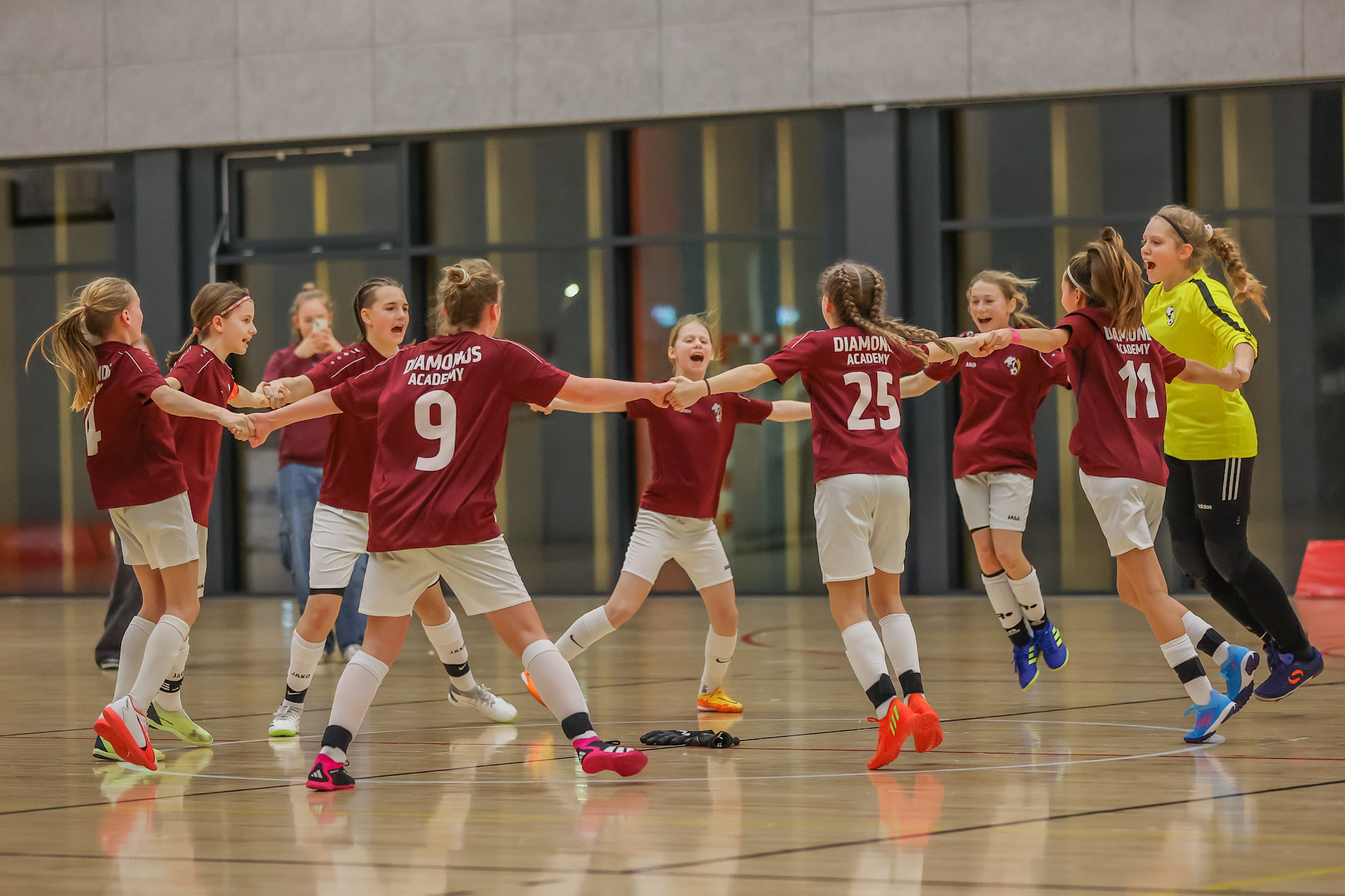 Zostałyśmy Futsalowymi Mistrzyniami Mazowsza U13