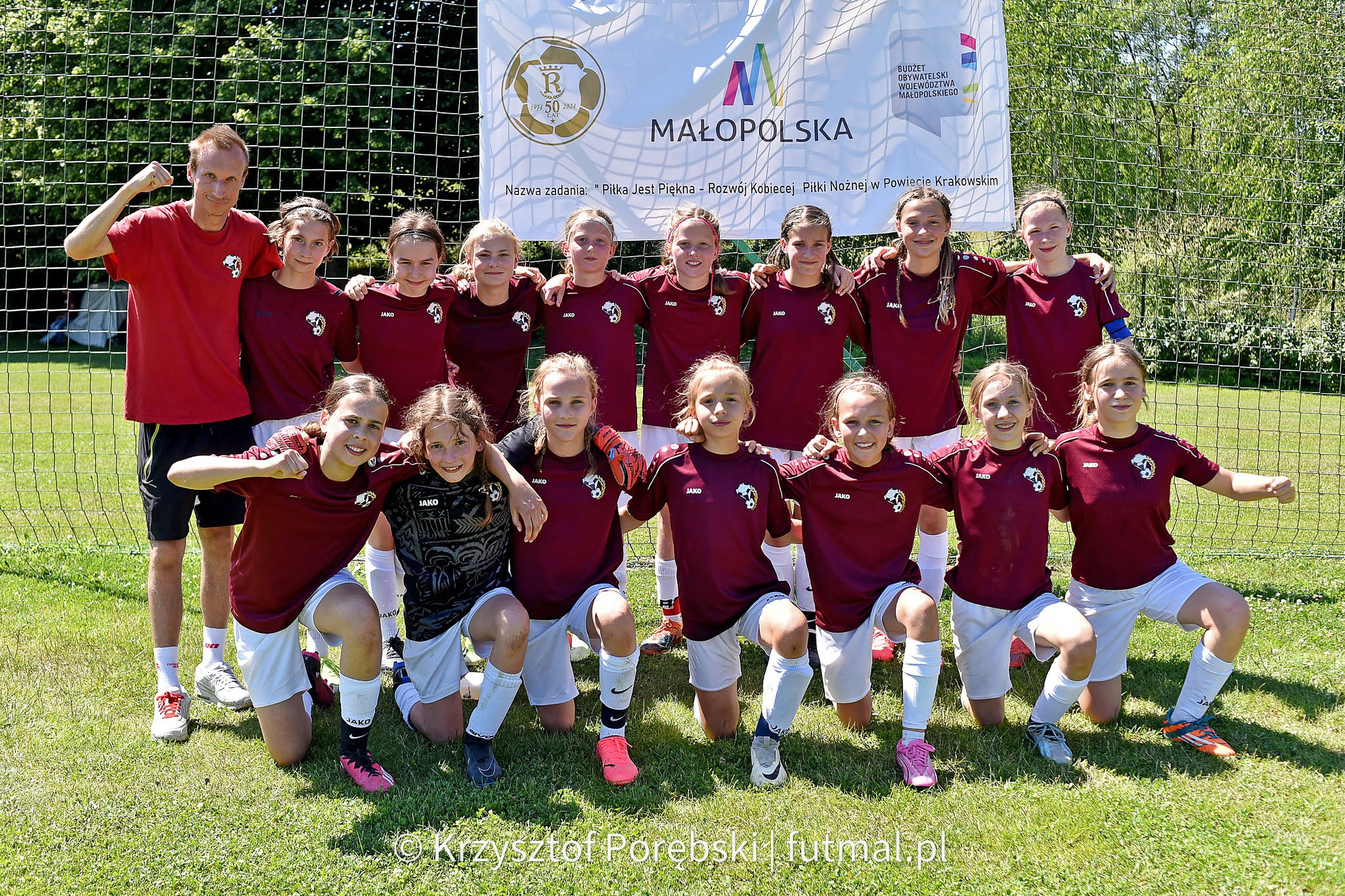 2 miejsce Młodziczek Młodszych na LKS Radziszowianka Cup