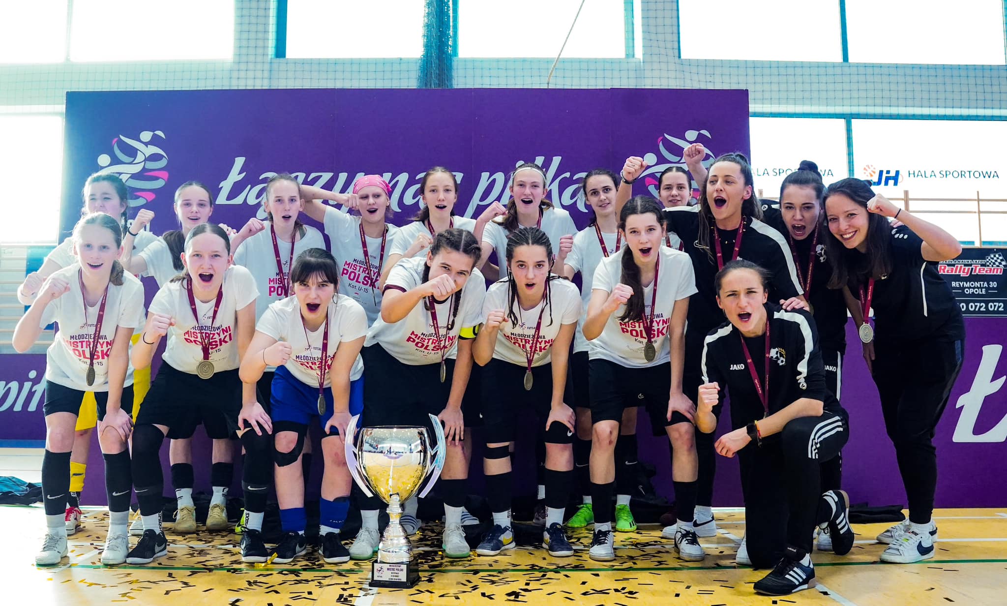 Jesteśmy Mistrzyniami Polski w futsalu kobiet U15!